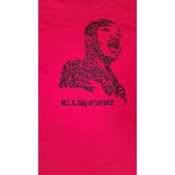 MLK  Jr Day Of Service Tshirt Port & Company - Picture 2 of 4